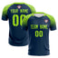 Custom Midnight Blue Classic Soccer Training Sets Jersey For Adults/Kids