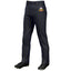 Custom Black Royal Pinstripe Fit Stretch Practice Loose-fit Baseball Pants