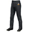 Custom Black Light Blue Pinstripe Fit Stretch Practice Loose-fit Baseball Pants