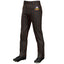 Custom Black Orange Pinstripe Fit Stretch Practice Loose-fit Baseball Pants