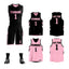 Custom Black Pink Double Side Sets Design Sportswear Basketball Jersey