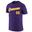 Custom Purple Yellow-White Classic Style Crew neck T-Shirts Full Sublimated