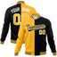 Custom Split Fashion Varsity Baseball Jacket Windbreaker Coats for Adults