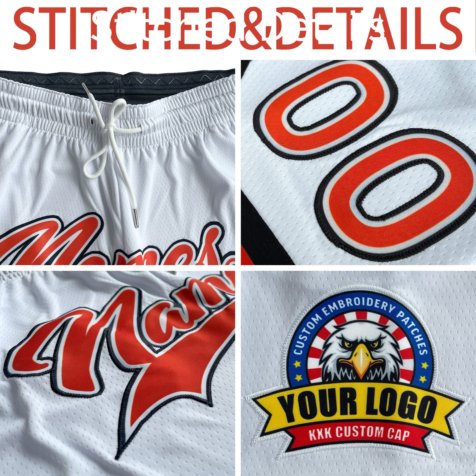Custom Black Red Basketball Shorts