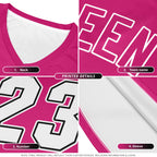 Custom Blue Green Double Side Sets Personalized Basketball Jersey