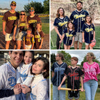Custom Baseball Jersey Stitched Personalized Baseball Sports Uniform For Men Women Boy