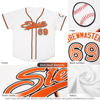 Custom Men Women Baseball Jersey Button Down Hip Hop Baseball Shirt Stitched Name Number