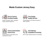 Custom Pinstripe Baseball Jersey Button Down Shirt Personalized for Adults/Youth