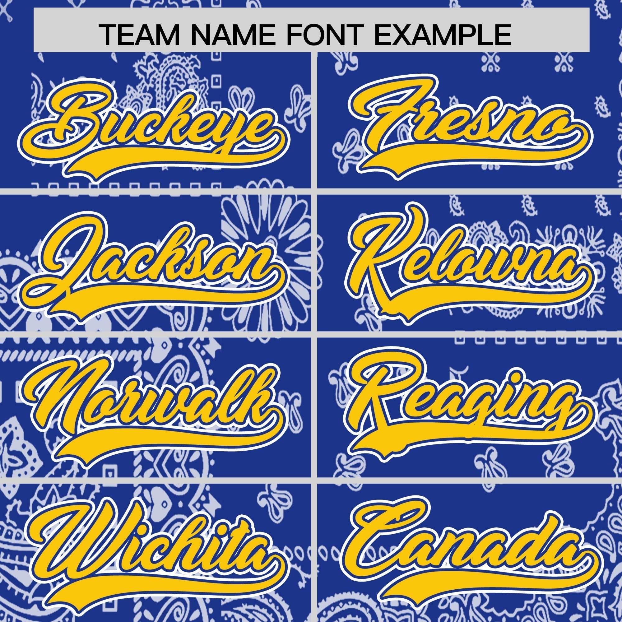 Custom Gold Royal White Cashew Flower Graffiti Pattern V-Neck Hockey Jersey