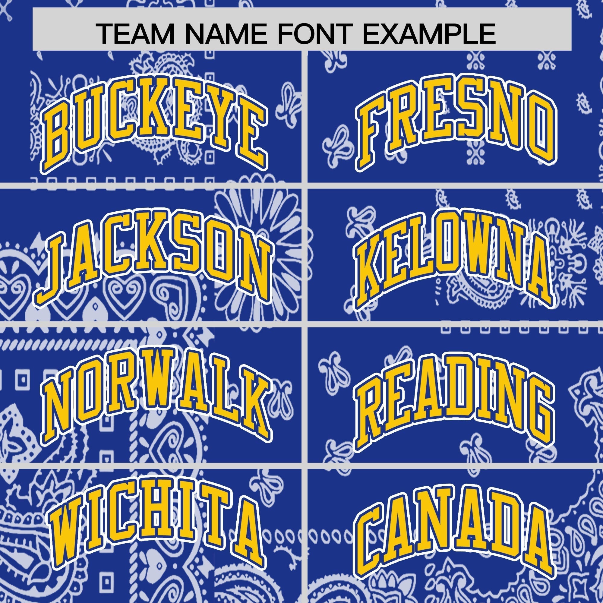 Custom Gold Royal White Cashew Flower Graffiti Pattern V-Neck Hockey Jersey