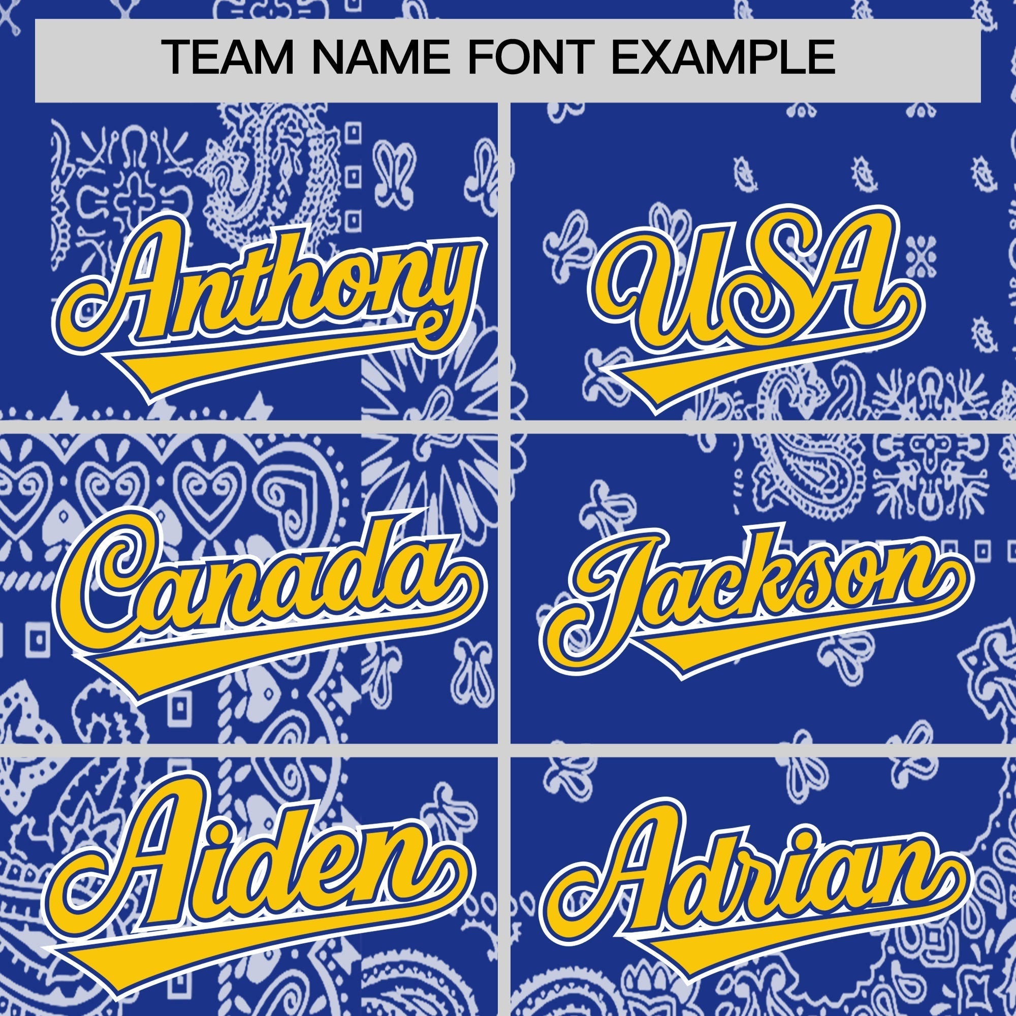 Custom Gold Royal White Cashew Flower Graffiti Pattern V-Neck Hockey Jersey