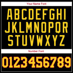 Custom Black Red-Yellow Classic Sets Basketball Jersey
