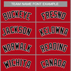 Custom Red Black-White Classic Tops Casual Basketball Jersey