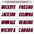Custom White Maroon-Black Personalized Basketball Shorts