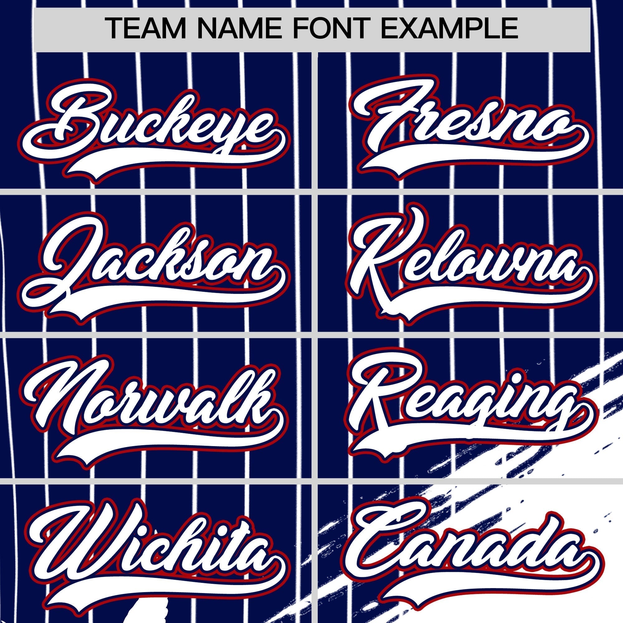 Custom Navy Baseball Jersey Graffiti Pattern Independence Day