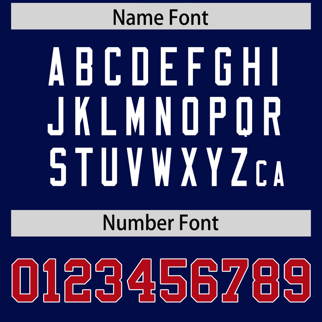 Custom Dark Blue American Flag Design Personalized Baseball Jersey