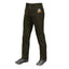 Custom Black Gold Pinstripe Fit Stretch Practice Loose-fit Baseball Pants