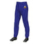 Custom Royal White Pinstripe Fit Stretch Practice Pull Up Baseball Pants