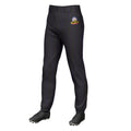 Custom Black Purple Pinstripe Fit Stretch Practice Pull Up Baseball Pants