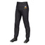 Custom Black Purple Pinstripe Fit Stretch Practice Pull Up Baseball Pants