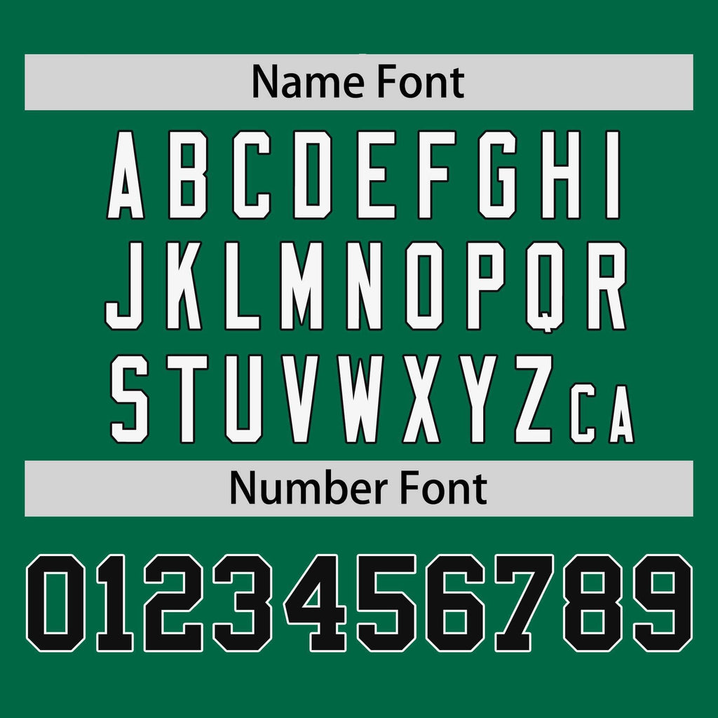 Custom Kelly Green Black-White Stripe Fashion Raglan Sleeves Authentic Two-Button Softball Jersey