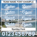 Custom Personalized Miami City Landscape Basketball Shorts
