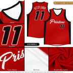 Custom White Black Classic Tops Basketball Jersey