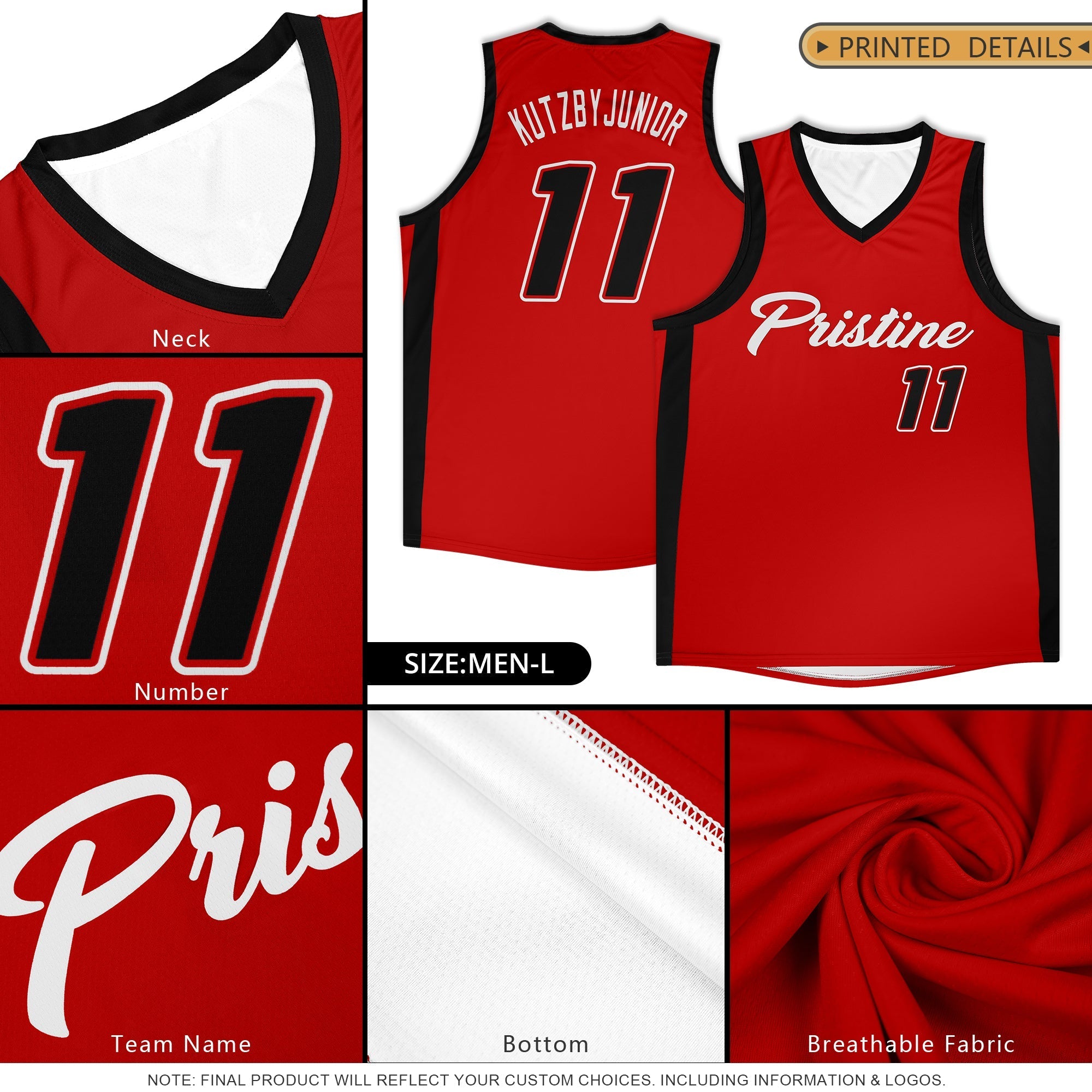 Custom White Black Classic Tops Basketball Jersey