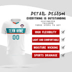 Custom White Classic Sports Sets Soccer Shirt Jersey