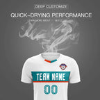 Custom White Classic Sports Sets Soccer Shirt Jersey