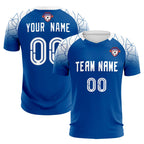 Custom Royal Classic Soccer Training Sets Jersey For Adults/Kids