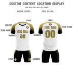 Custom White Classic Soccer Training Sets Jersey For Adults/Kids
