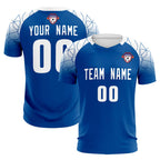 Custom Royal Classic Soccer Training Sets Jersey For Adults/Kids