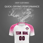 Custom White Classic Soccer Training Sets Jersey For Adults/Kids