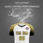 Custom White Classic Soccer Training Sets Jersey For Adults/Kids