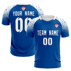 Custom Royal Classic Soccer Training Sets Jersey For Adults/Kids
