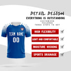Custom Royal Classic Soccer Training Sets Jersey For Adults/Kids