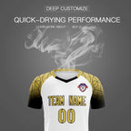 Custom White Classic Soccer Training Sets Jersey For Adults/Kids