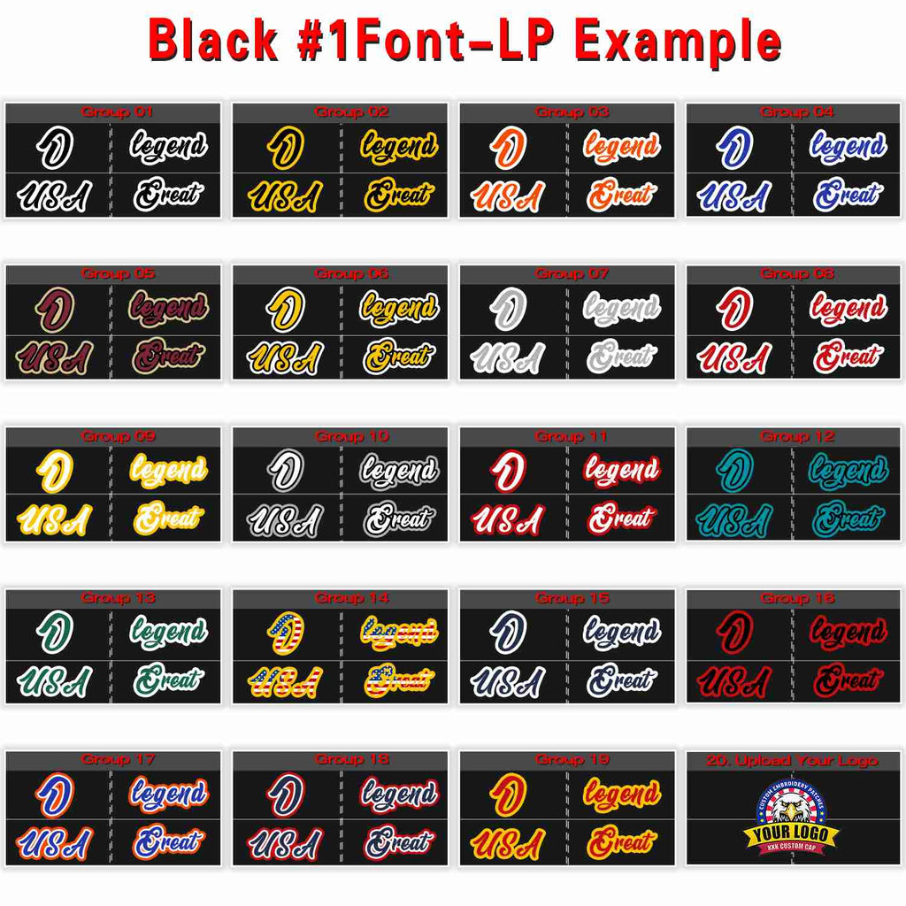 Custom Black Black-Gold 3D Puff Embroidery Flat Embroidery Curved Eaves Sport Design Baseball Cap