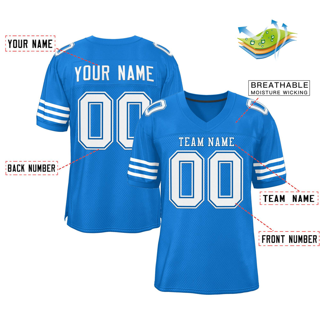 Custom Football Jersey Personalized Stitched/Printed Team Name Number for Men Women Youth
