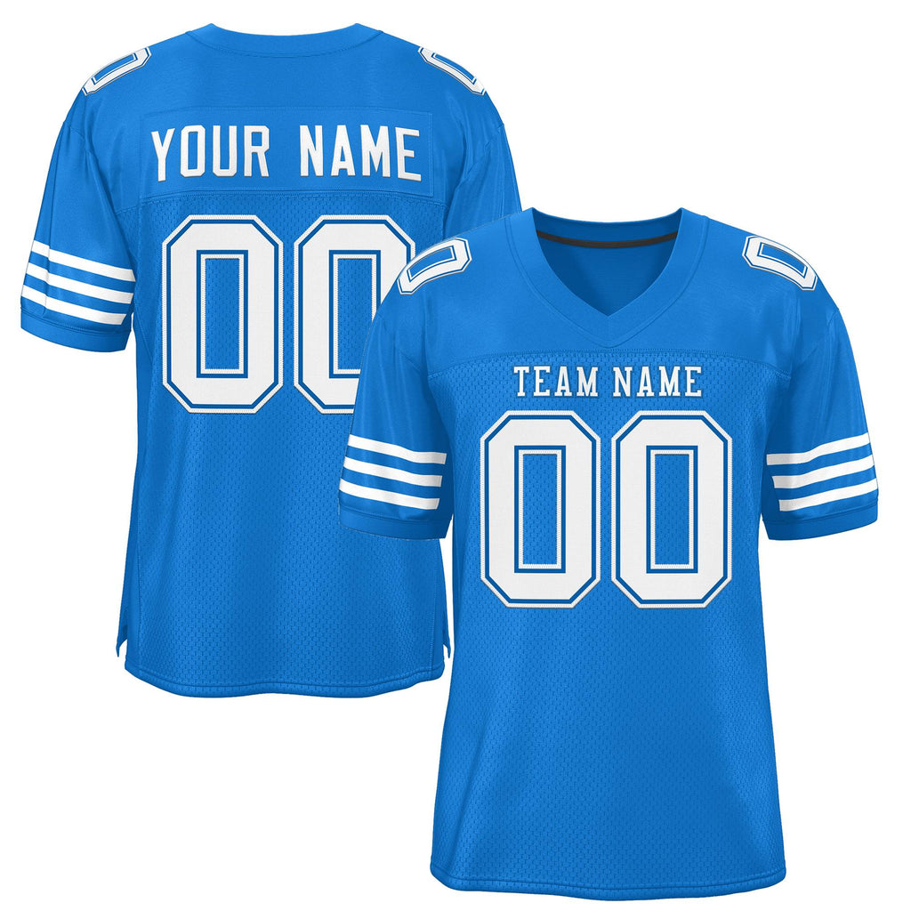 Custom Football Jersey Personalized Stitched/Printed Team Name Number for Men Women Youth