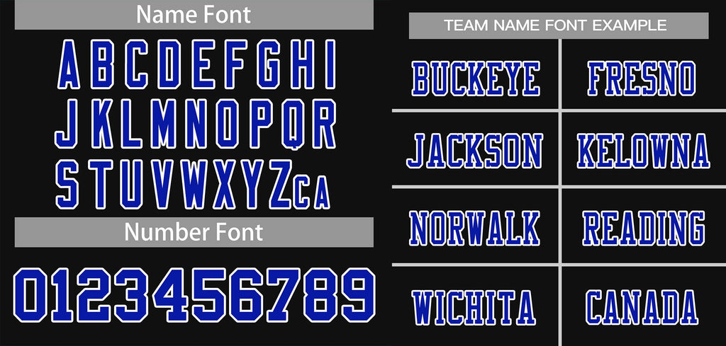Custom Black Royal-White Classic Style Mesh Authentic Football Jersey