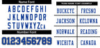 Custom White Royal Blue Classic Style Mesh Authentic Football Jersey