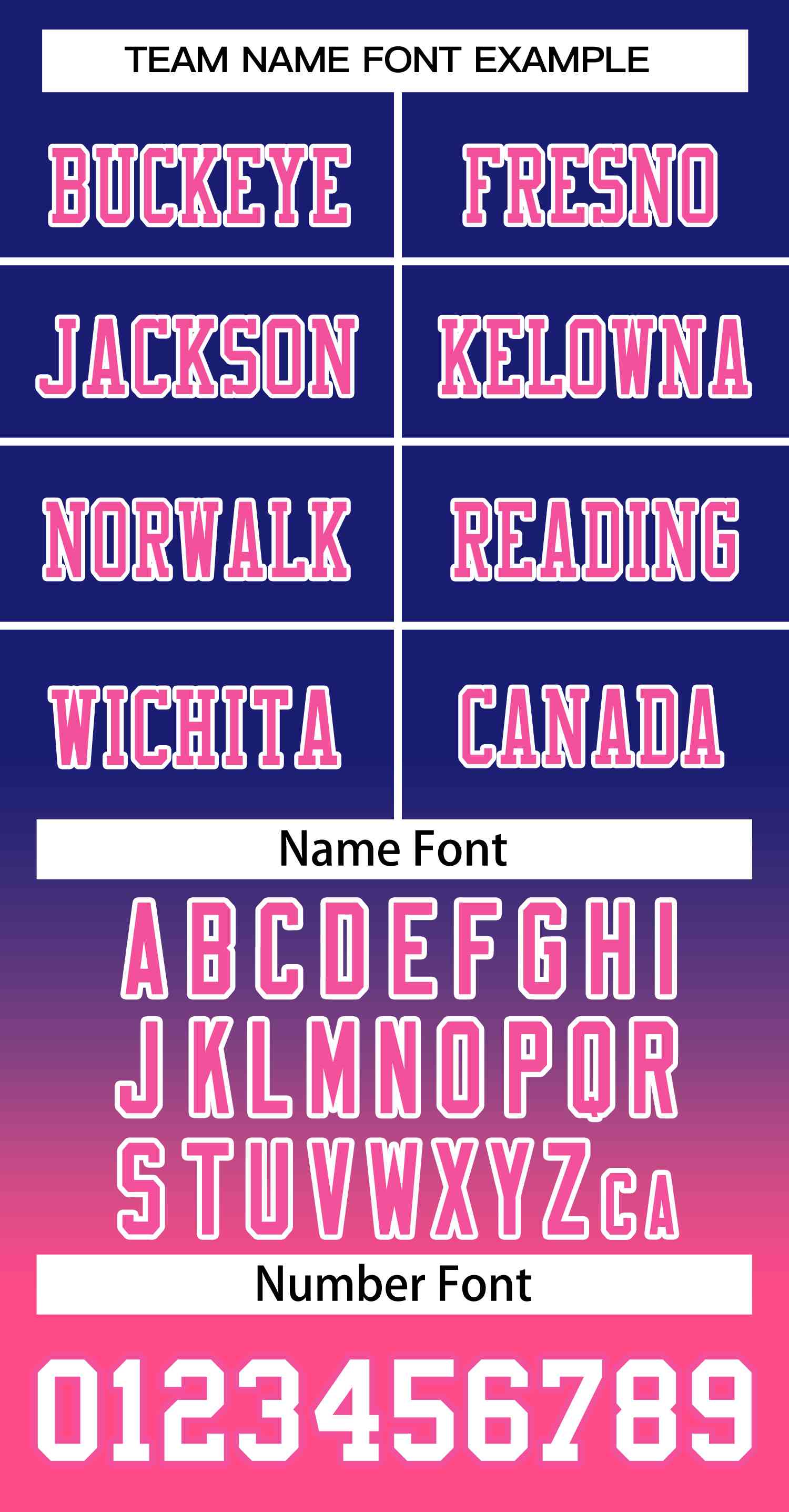 Custom Royal Pink-White Gradient Fashion Personalized Team Football Jersey