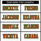 Custom White Orange-Kelly Green Classic Style Authentic Football Jersey