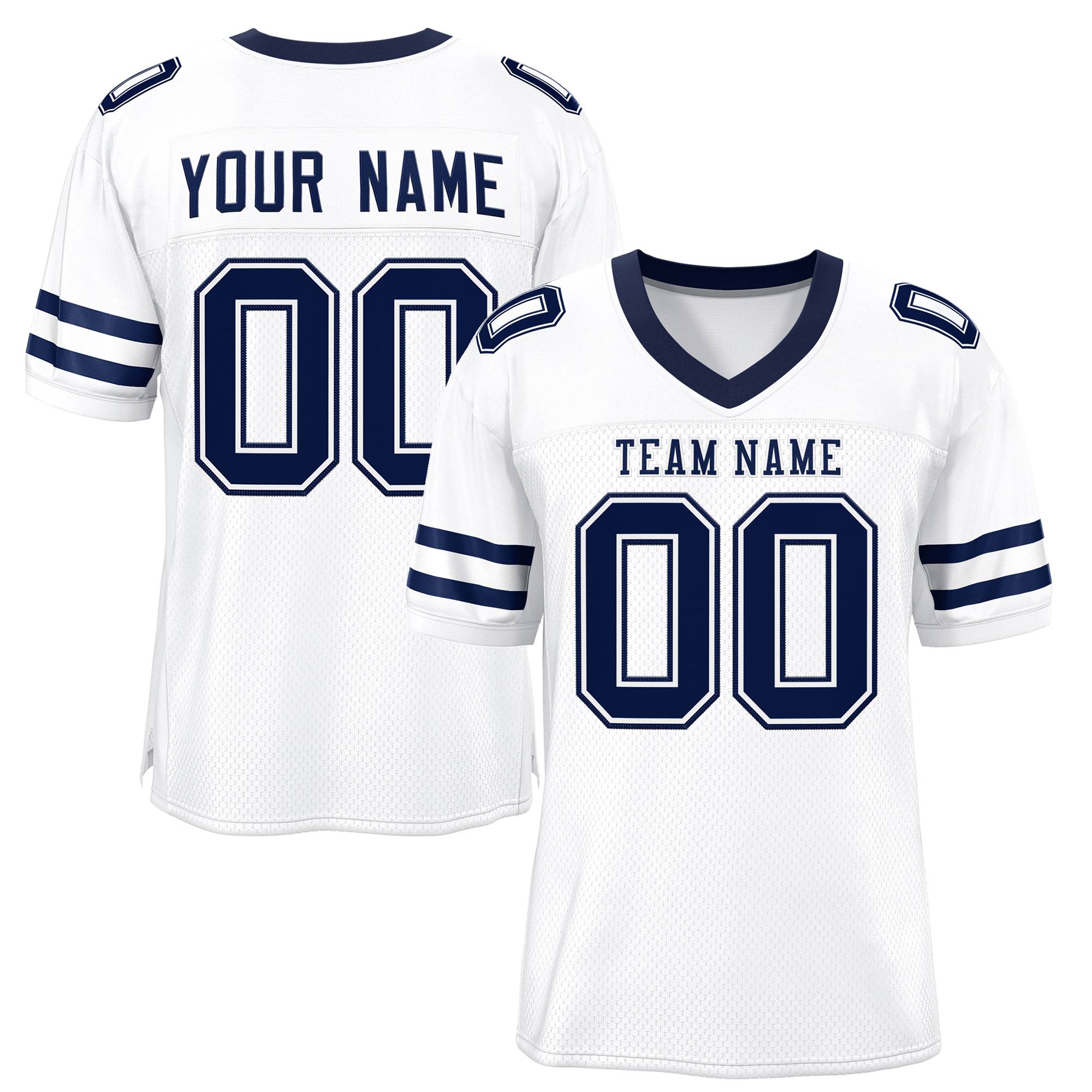 Custom Your Own Football Jersey with Personalized Name and Team Number