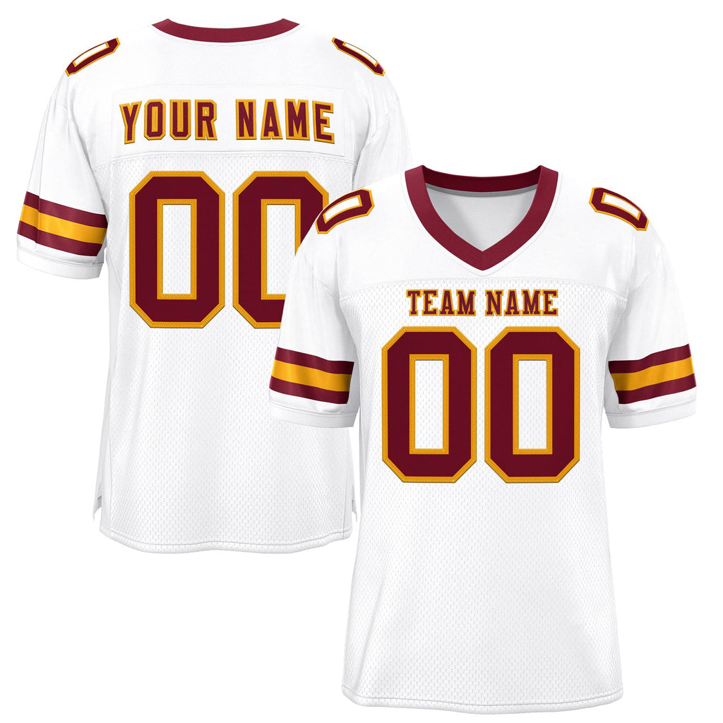 Custom Football Jersey Personalized Sports Uniform for Men Women Youth