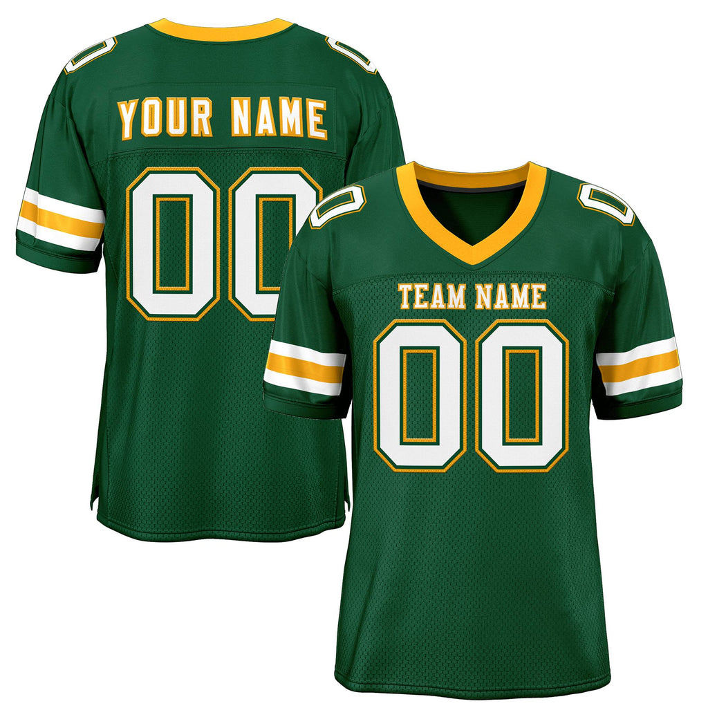 Custom Your Own Football Jersey with Personalized Name and Team Number