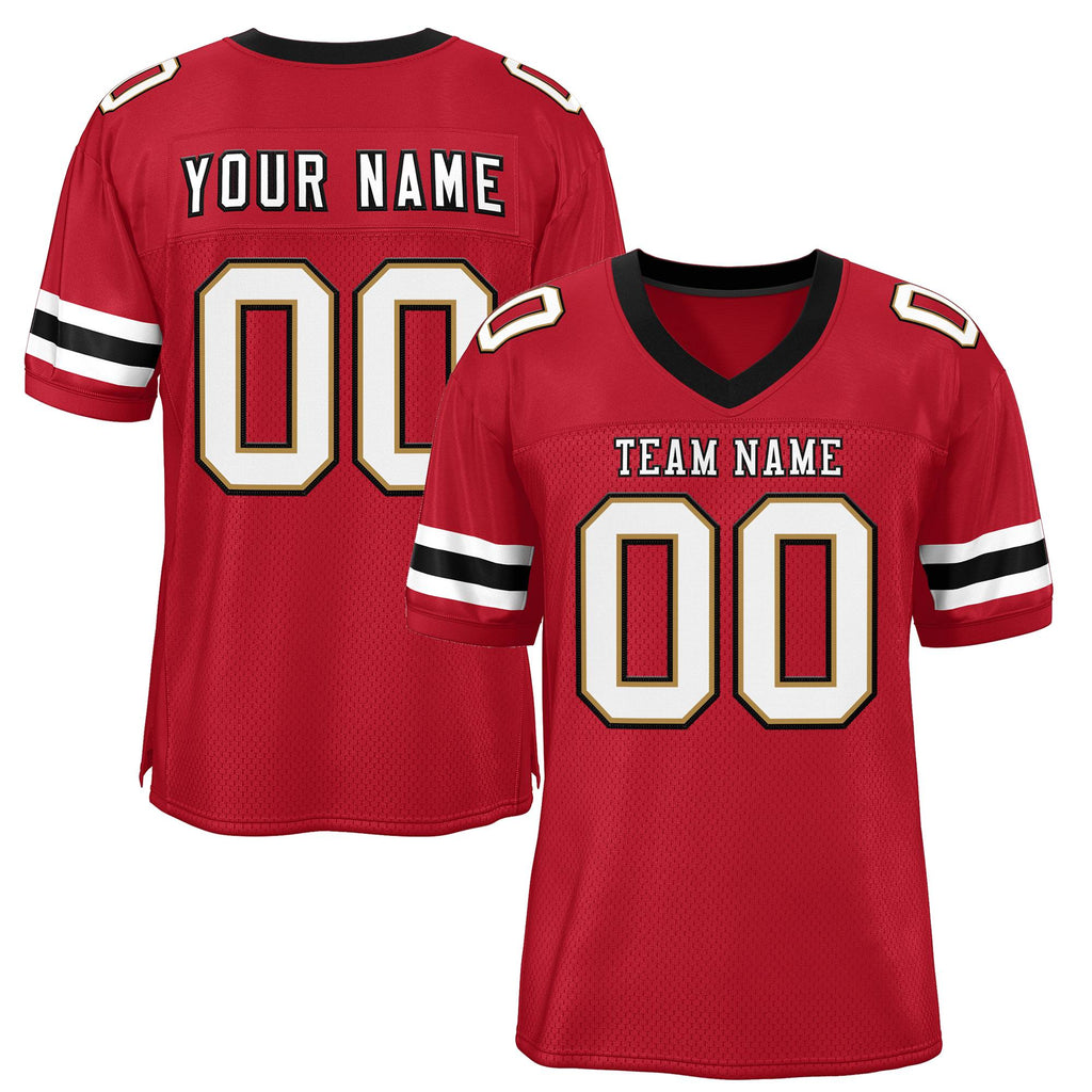 Custom Your Own Football Jersey with Personalized Name and Team Number