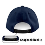 Custom White 3D Puff Embroidery Flat Embroidery Flat Eaves Sport Baseball Cap Design for Men/Women/Youth